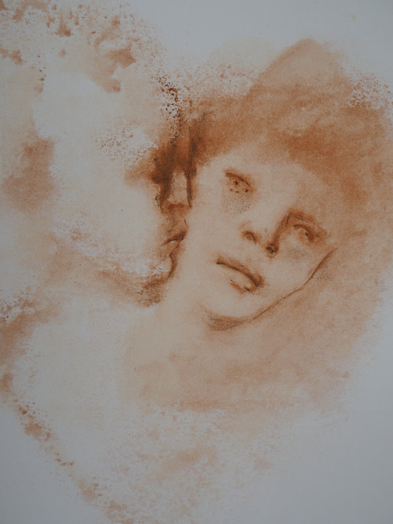 Leonor FINI : Baiser mystérieux, Lithographie originale (photo de détail 3) - Crédit photo : Galerie Art.Paris