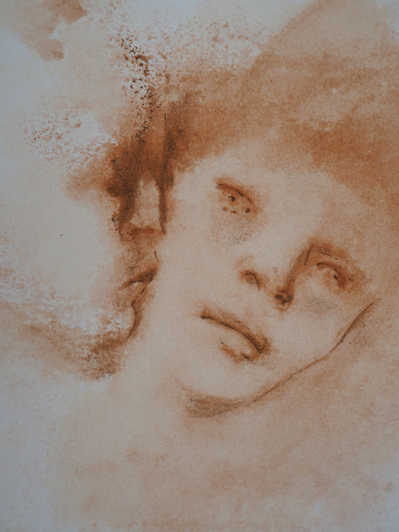 Leonor FINI : Baiser mystérieux, Lithographie originale (photo de détail 4) - Crédit photo : Galerie Art.Paris