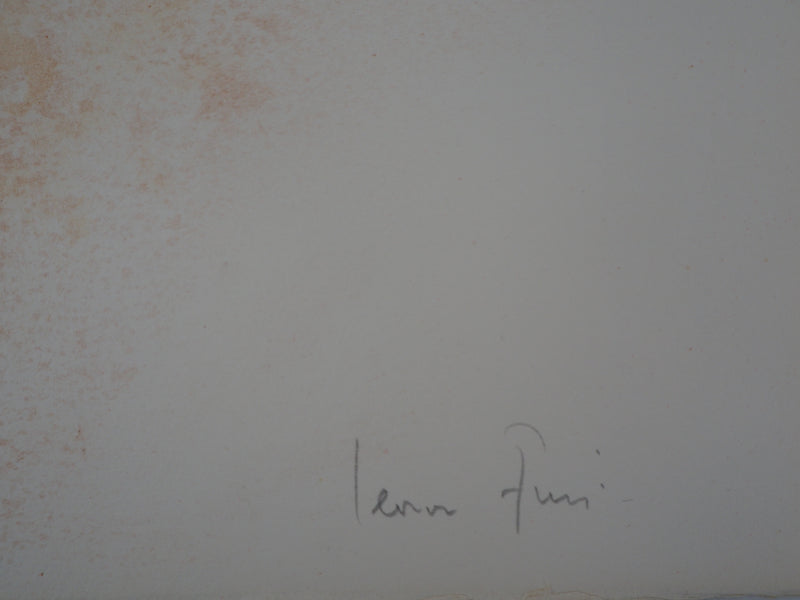 Leonor FINI : Baiser mystérieux, Lithographie originale (photo de détail 2) - Crédit photo : Galerie Art.Paris
