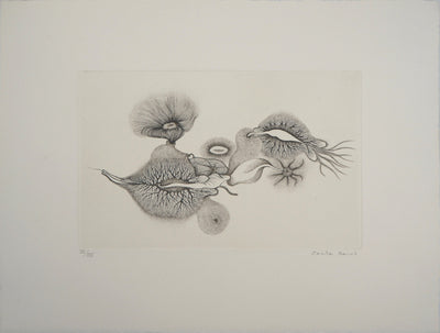 Cécile REIMS : Cosmogonies 6, Gravure originale signée