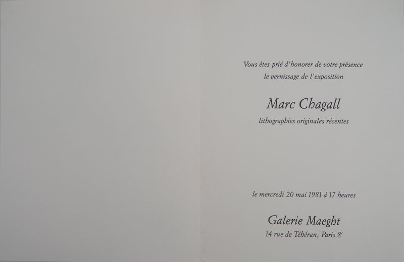 Marc CHAGALL : Mariée, oeuvre originale (photo de détail 4) - Crédit photo : Galerie Art.Paris