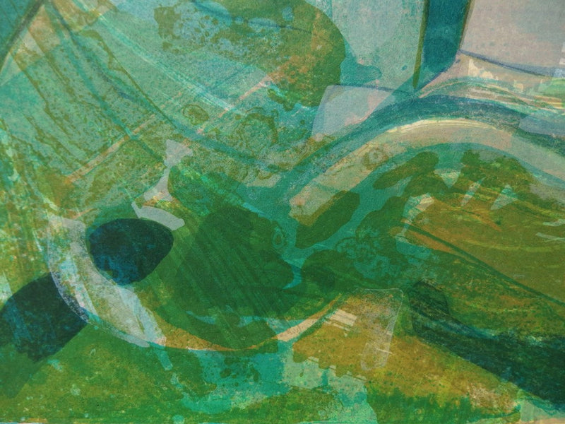 Camille HILAIRE: Normandy, Château Gaillard, Original signed lithograph