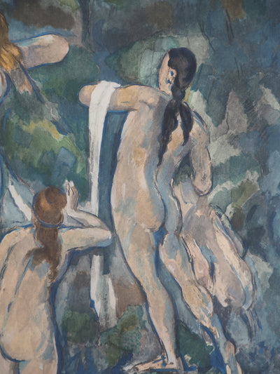 Paul CEZANNE : Baigneuses, c, Lithographie originale (photo de détail 7) - Crédit photo : Galerie Art.Paris