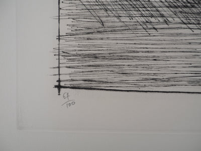 Bernard BUFFET : Torero, Gravure originale (photo de détail 8) - Crédit photo : Galerie Art.Paris