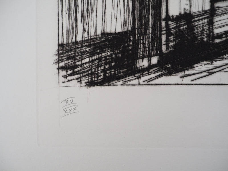 Bernard BUFFET : Senlis, l&