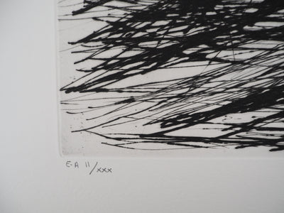 Bernard BUFFET : Le paquebot, Gravure originale (photo de détail 10) - Crédit photo : Galerie Art.Paris