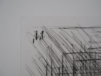 Bernard BUFFET : Nu féminin, Gravure originale (photo de détail 7) - Crédit photo : Galerie Art.Paris
