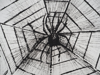 Bernard BUFFET : L'araignée, Gravure originale (photo de détail 4) - Crédit photo : Galerie Art.Paris