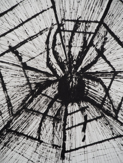 Bernard BUFFET : L'araignée, Gravure originale (photo de détail 6) - Crédit photo : Galerie Art.Paris