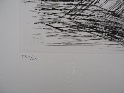 Bernard BUFFET : Le Dahlia noir, Gravure originale (photo de détail 7) - Crédit photo : Galerie Art.Paris