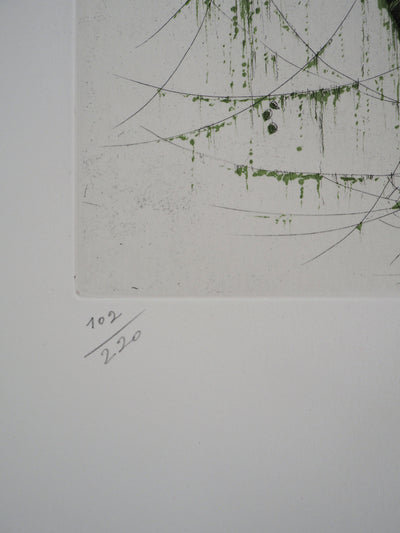 Raymond PEYNET : Zodiaque, le Cancer, Gravure originale signée
