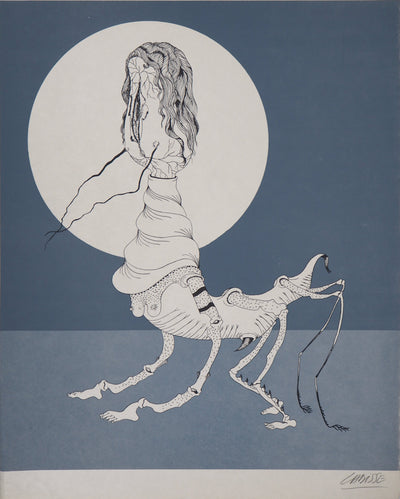 Félix LABISSE : La Parsifal, Lithographie originale (vue générale) - Crédit photo : Galerie Art.Paris