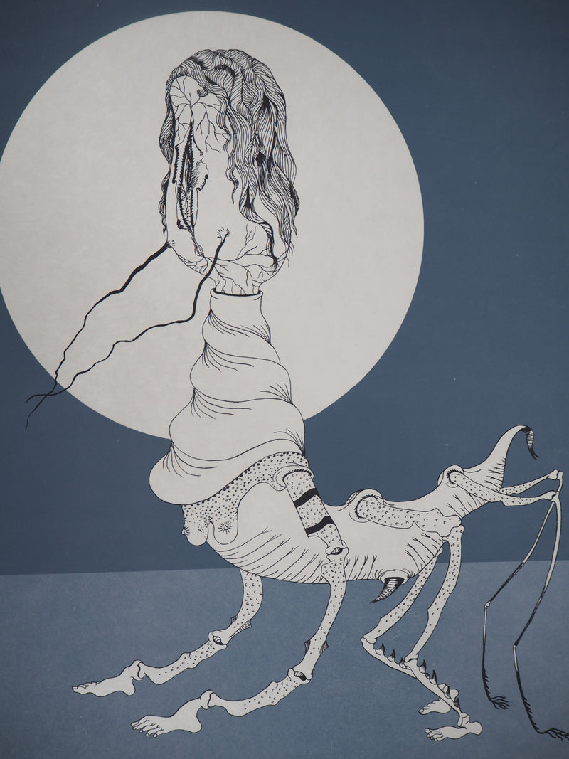 Félix LABISSE : La Parsifal, Lithographie originale (photo de détail 2) - Crédit photo : Galerie Art.Paris
