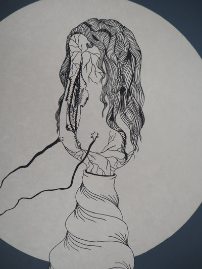 Félix LABISSE : La Parsifal, Lithographie originale (photo de détail 3) - Crédit photo : Galerie Art.Paris