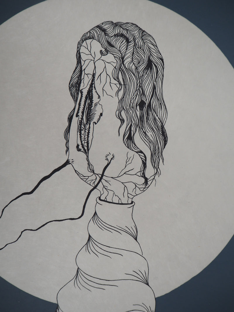 Félix LABISSE : La Parsifal, Lithographie originale (photo de détail 3) - Crédit photo : Galerie Art.Paris