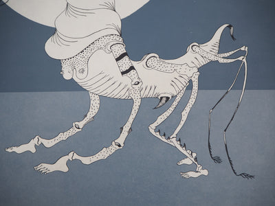 Félix LABISSE : La Parsifal, Lithographie originale (photo de détail 4) - Crédit photo : Galerie Art.Paris