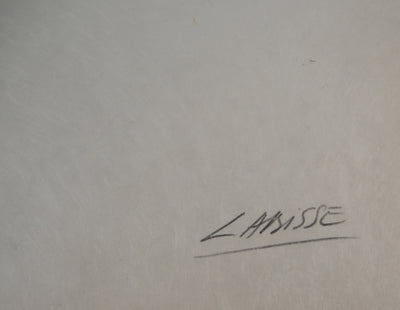 Félix LABISSE : La main de la nature, Lithographie originale (photo de détail 5) - Crédit photo : Galerie Art.Paris