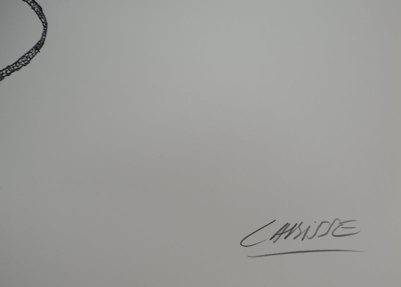 Félix LABISSE : La Guivre-Guénégote, Lithographie originale (photo de détail 5) - Crédit photo : Galerie Art.Paris