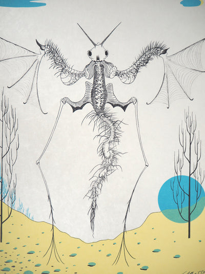 Félix LABISSE : L'angelot, Lithographie originale (photo de détail 2) - Crédit photo : Galerie Art.Paris