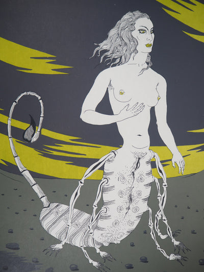 Félix LABISSE : L'Antigone, Lithographie originale (photo de détail 2) - Crédit photo : Galerie Art.Paris