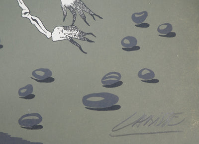 Félix LABISSE : L'Antigone, Lithographie originale (photo de détail 5) - Crédit photo : Galerie Art.Paris