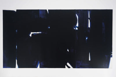 Pierre SOULAGES : Peinture 3 jui, Affiche originale (vue générale) - Crédit photo : Galerie Art.Paris