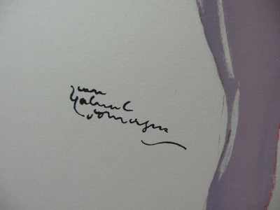 Jean-Gabriel DOMERGUE : Opéra, la Ballerine, Lithographie originale (photo de détail 2) - Crédit photo : Galerie Art.Paris