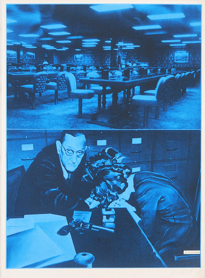 Jacques MONORY : Déposition, Sérigraphie originale (vue générale) - Crédit photo : Galerie Art.Paris