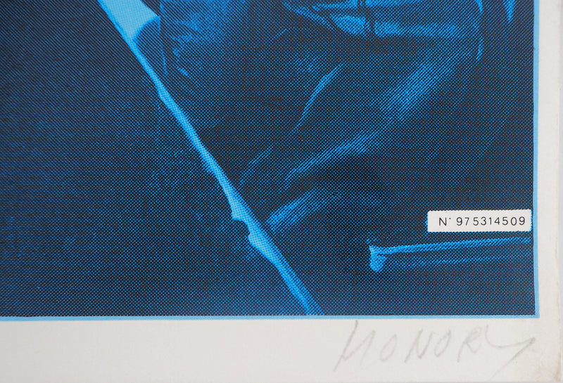 Jacques MONORY : Déposition, Sérigraphie originale (photo de détail 2) - Crédit photo : Galerie Art.Paris