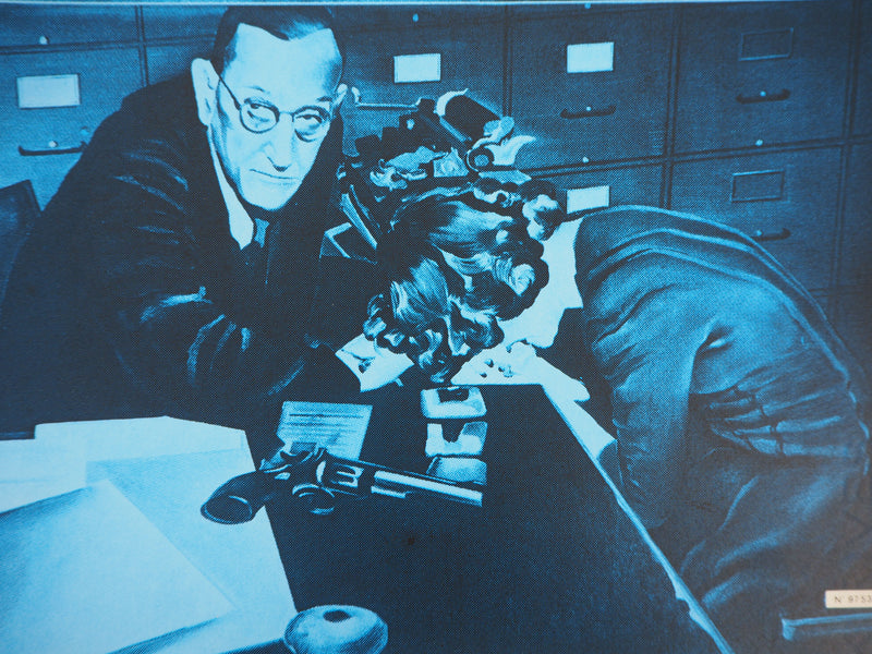 Jacques MONORY : Déposition, Sérigraphie originale (photo de détail 4) - Crédit photo : Galerie Art.Paris