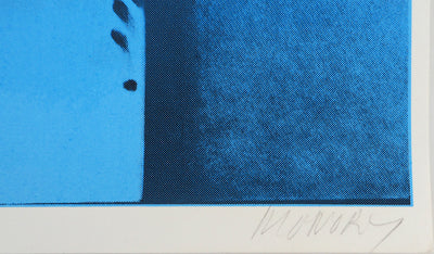 Jacques MONORY : En l'honneur des héros de guerre de l'Oklahoma, Sérigraphie originale (photo de détail 2) - Crédit photo : Galerie Art.Paris