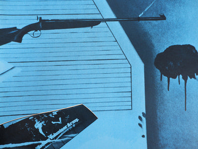 Jacques MONORY : En l'honneur des héros de guerre de l'Oklahoma, Sérigraphie originale (photo de détail 3) - Crédit photo : Galerie Art.Paris