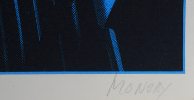 Jacques MONORY : Light and Buildin, Sérigraphie originale (photo de détail 2) - Crédit photo : Galerie Art.Paris
