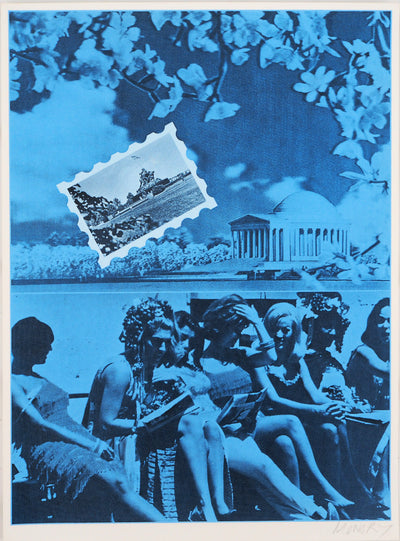 Jacques MONORY : Soleil de Washington, Sérigraphie originale (vue générale) - Crédit photo : Galerie Art.Paris