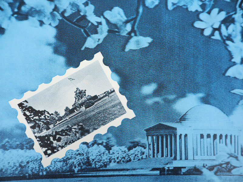 Jacques MONORY : Soleil de Washington, Sérigraphie originale (photo de détail 4) - Crédit photo : Galerie Art.Paris