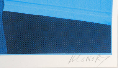 Jacques MONORY : La fumée, Sérigraphie originale (photo de détail 2) - Crédit photo : Galerie Art.Paris
