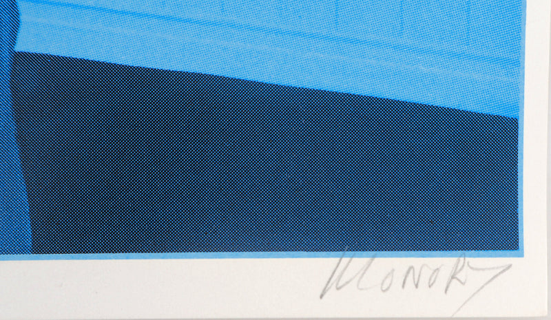 Jacques MONORY : La fumée, Sérigraphie originale (photo de détail 2) - Crédit photo : Galerie Art.Paris