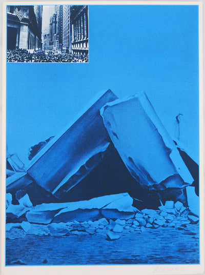 Jacques MONORY : Constructions, Sérigraphie originale (vue générale) - Crédit photo : Galerie Art.Paris