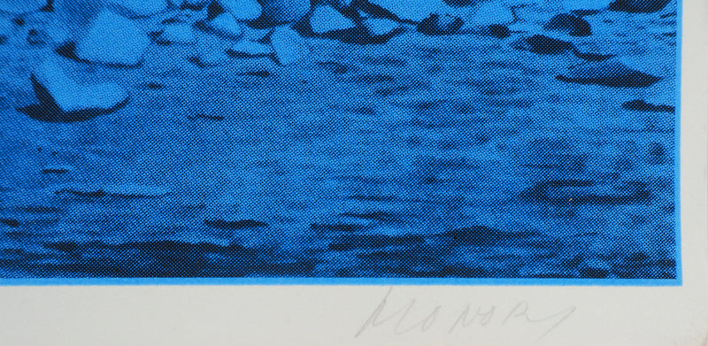 Jacques MONORY : Constructions, Sérigraphie originale (photo de détail 2) - Crédit photo : Galerie Art.Paris
