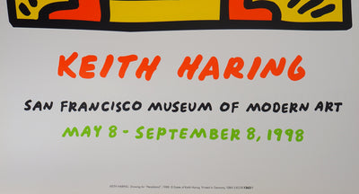 Keith HARING : L'attirance des opposés, Sérigraphie originale (photo de détail 5) - Crédit photo : Galerie Art.Paris