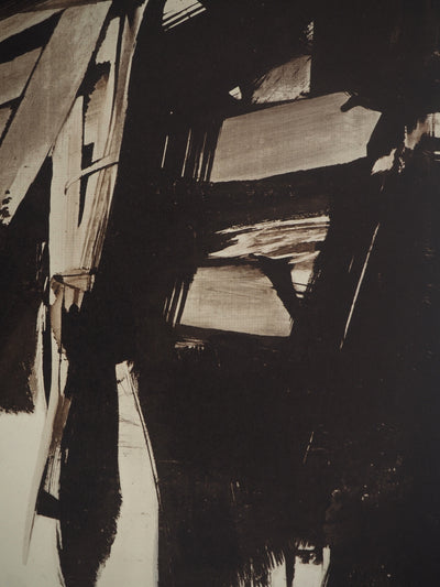 Pierre SOULAGES : Peinture 1960, Héliogravure originale (photo de détail 5) - Crédit photo : Galerie Art.Paris