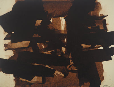 Pierre SOULAGES : Peinture II 1960, Héliogravure originale (photo de détail 3) - Crédit photo : Galerie Art.Paris