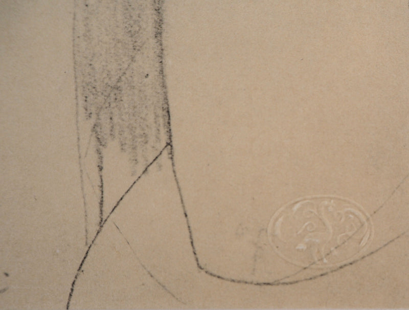 Amedeo MODIGLIANI : Portrait de Beatrice Hastings, Lithographie signée