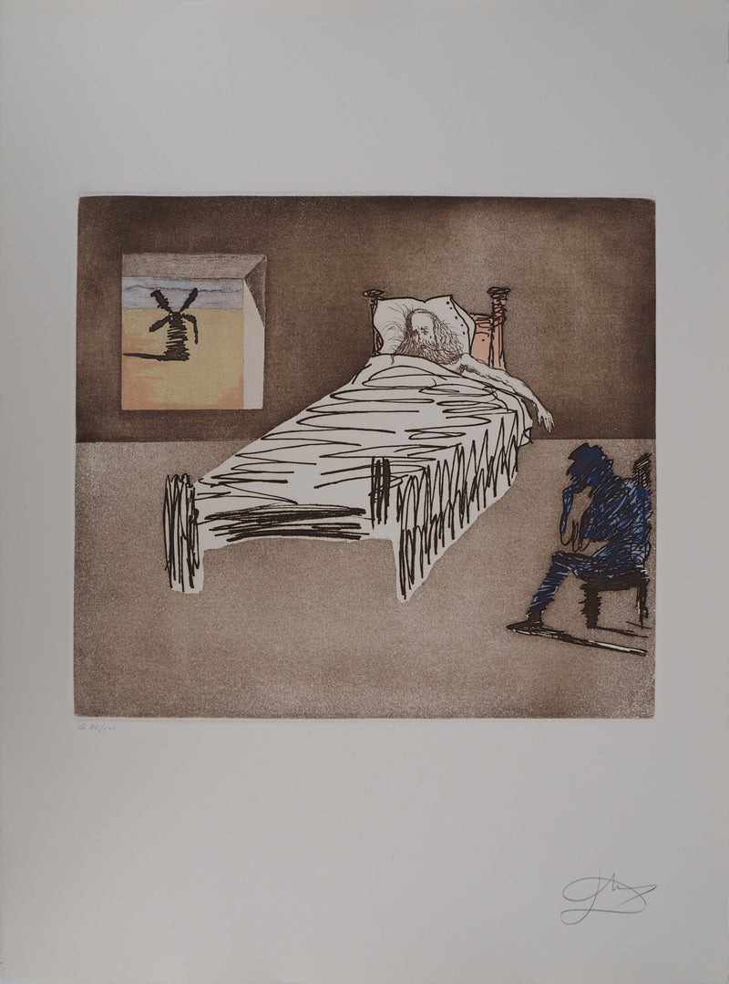Salvador DALI : Don Quichotte, L&