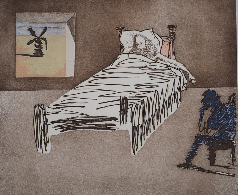 Salvador DALI : Don Quichotte, L&