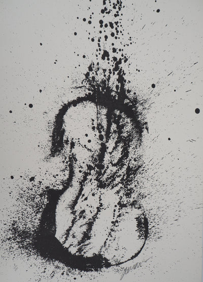 ARMAN : Violon en éclat, Lithographie originale signée