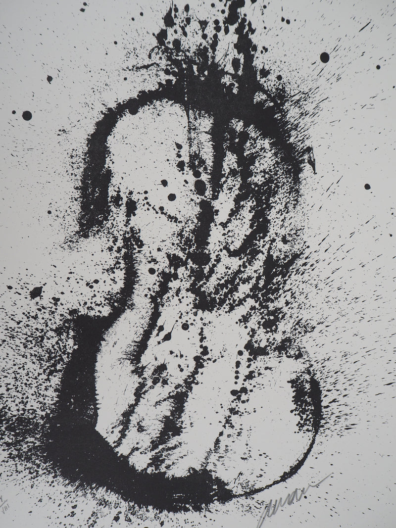 ARMAN : Violon en éclat, Lithographie originale signée