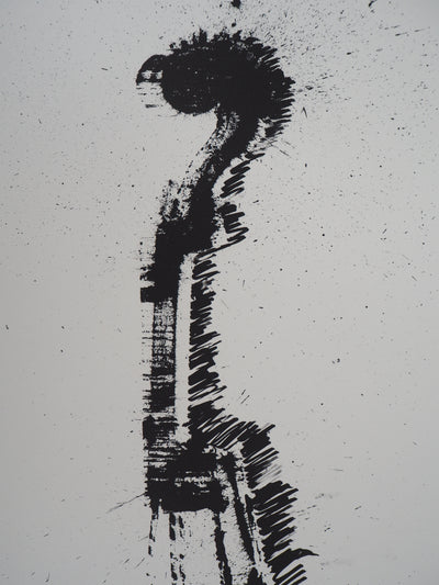 ARMAN : La Volute de violon, Lithographie originale signée (Copie)