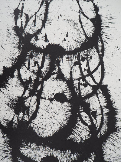 ARMAN : Corps de violon en éclat, Lithographie originale signée