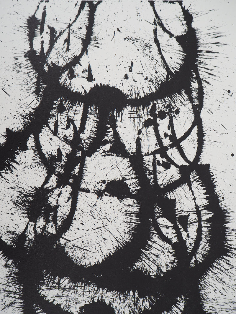ARMAN : Corps de violon en éclat, Lithographie originale signée